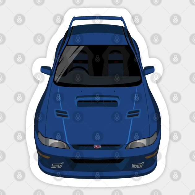 Impreza B22 STI 1st gen 1993-2000 - Blue Sticker by jdmart